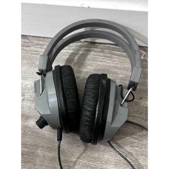 Hamilton Buhl SC-7V Wired Stereo Headphone With Mic Over-the-ear Silver Gray - Picture 1 of 4